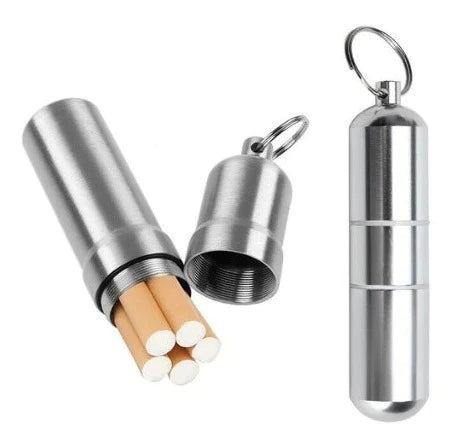 Stash Capsula De Aluminio Cigarros Porta Weed Cigarrera