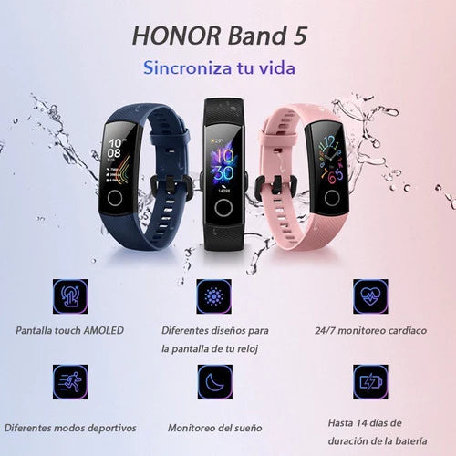 Smartwatch Huawei Honor Band 5 C/monitor Card¿aco