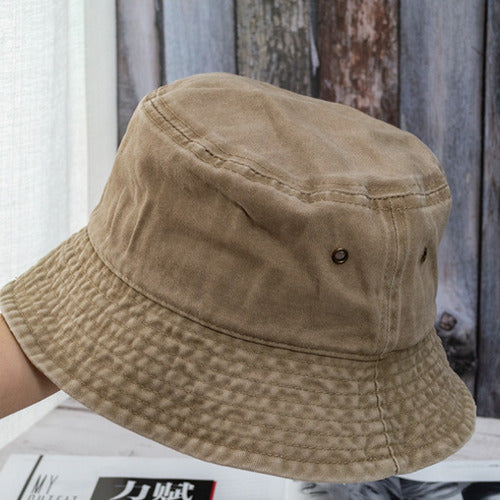 Bucket Hat Hipster Vedicci Gorro Pescador Vintage Deslavado
