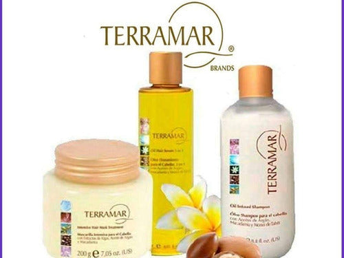 Set Terramar. Oleo, Shampoo Y Mascarilla. Envío Gratis