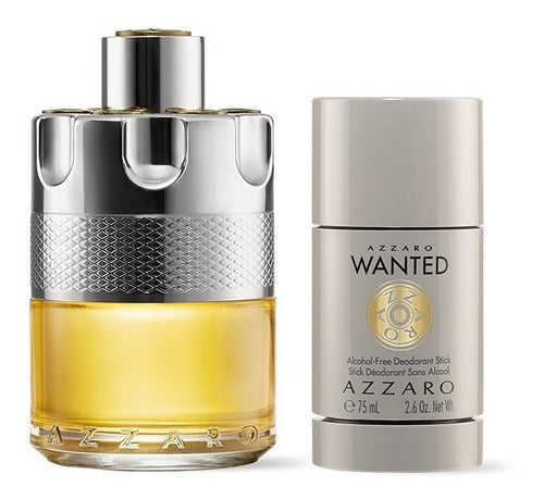 Set De Perfume Azzaro Wanted Edt 100ml+deo