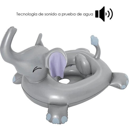 Flotador Inflable Musical Infantil Elefante Andadera Bestway