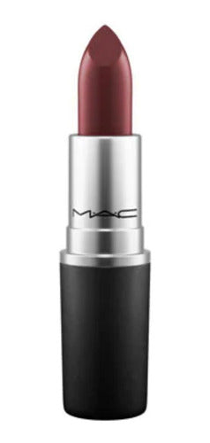 Labial Mac Satin Lipstick Color Media Satinado
