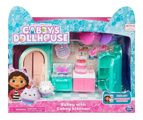 Gabby's Dollhouse  Bakey Cakey Kitchet Pastelillo