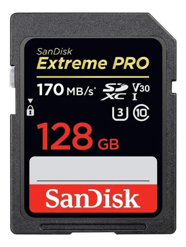 Tarjeta D/memoria Sandisk Sdsdxxy128g-gn4in Extreme Pro128gb