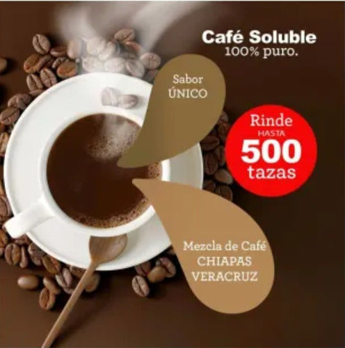 Café Puro Soluble Member's Mark 1 Kg 500 Tazas