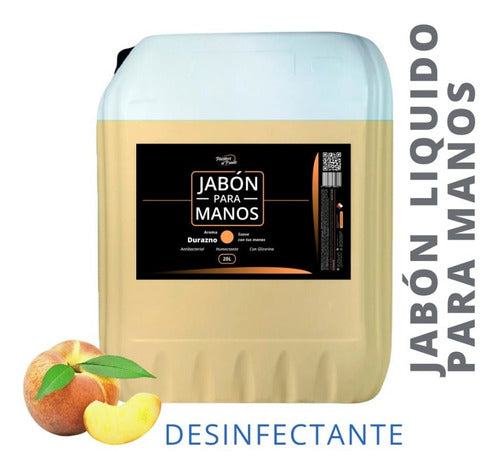Jabon Liquido Manos Antibacterial Desinfectante 20lt Mayoreo