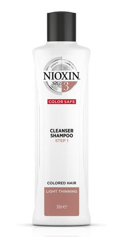 Nioxin 3 Cleanser Shampoo Color Safe 300 Ml