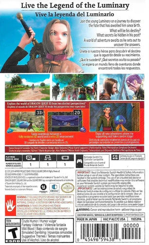 ..:: Dragon Quest Xi S Echoes Of An Elusive Age ::.. Switch