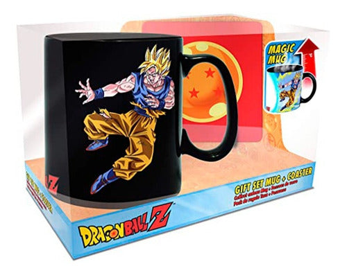 Taza Mágica Goku Vs Buu Coaster