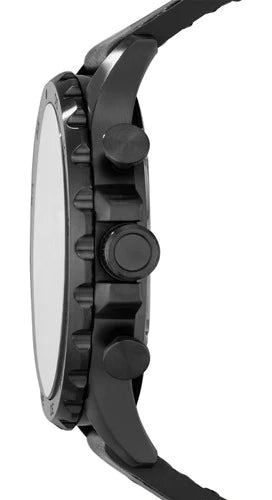 Reloj Caballero Fossil Jr1354 Color Negro De Piel
