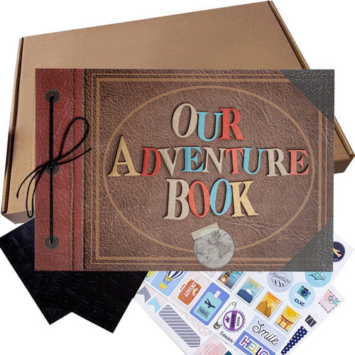 Album Para Fotos 20 Hojas - Our Adventure Book - Versión 3d