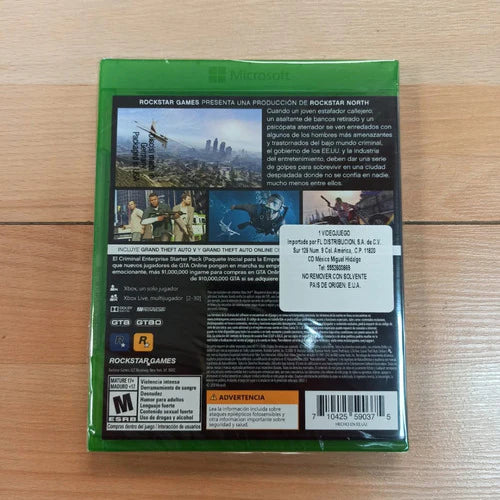 ..:: Gta Grand Theft Auto 5 Premium Edition ::..  Xbox One