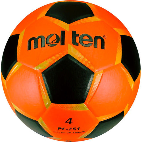 Balon Futbol Molten Pf-751 Pentagono Laminado Pu Blanco N°4