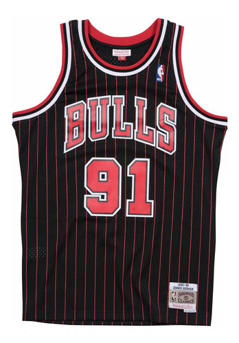 Mitchell And Ness Jersey Dennis Rodman Chicago Bulls 95