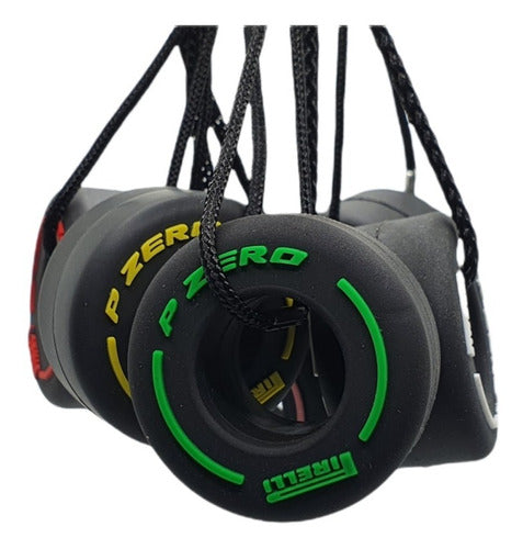 Llaveros F1 Formula 1 Pirelli (kit 5 Piezas)