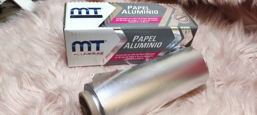 Papel Aluminio Mt Premium Para Tinte 50 Metros