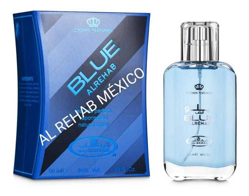 Blue Spray 50 Ml Perfume Árabe Al Rehab