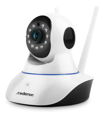 Redlemon Camara De Seguridad Wifi Control Desde Smartphone 360° Monitoreo Remoto Visión Nocturna Audio Bidireccional