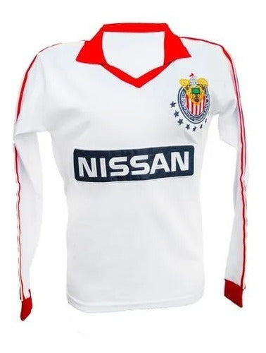 Jersey Retro Chivas Guadalajara Futbol Camisa Unisex 1961-62