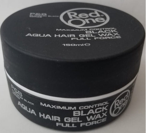 Cera Red One Black Aqua Hair Gel Wax 150ml