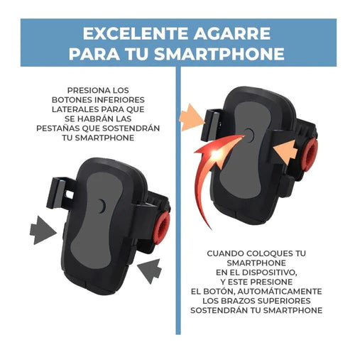Porta Celular Universal Soporte Para Moto Bicicleta Teléfono