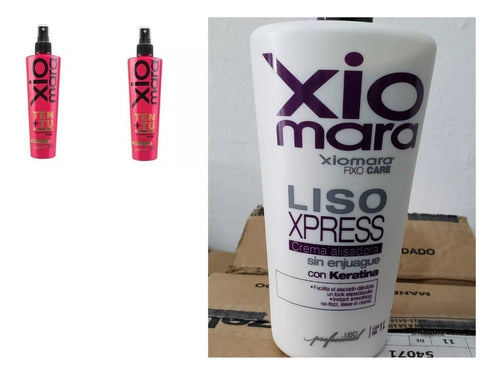 Crema Alisadora Liso Express 1 Lt + 2 Tratamiento - Xiomara