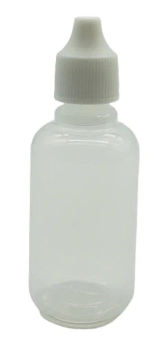 Gotero Polietileno Plastico Natural 35ml Tapa Inser (100 Pz)