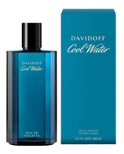 Perfume Cool Water Caballero De Davidoff Edt 200ml Nuevo