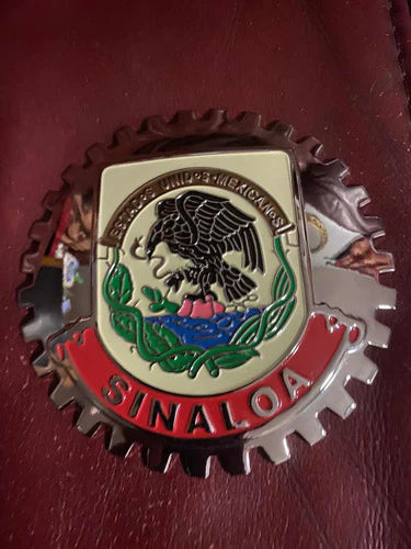 Emblema De Parrilla De Mexico Sinaloa
