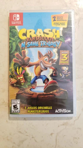 ..: Crash Bandicoot Trilogy Nintendo  Switch Nuevo :.. Bsg