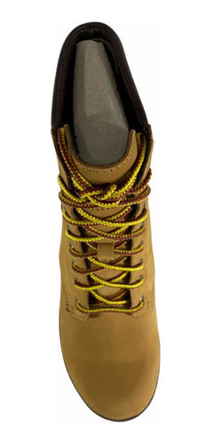 Botas Timberland 6in Glancy Ocre Mujer 8715a Look Trendy