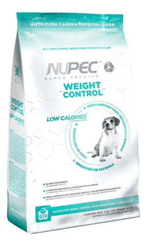 Nupec Weight Control 8 Kg Croquetas Perro Control De Peso