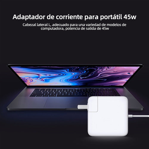 Cargador Usb C De 45w Compatible Con Macbook Pro/macbook Air