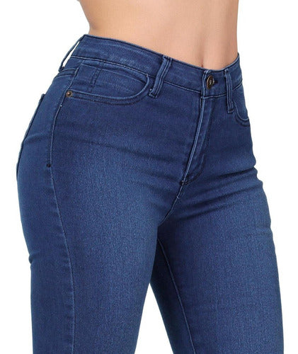 Jeans Básico Mujer Stfashion Stone 51003616 Mezclilla Stretc