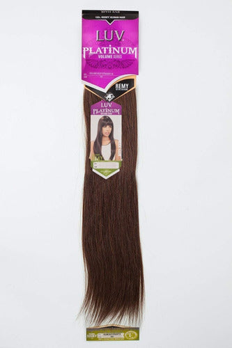 Extension Cabello 100% Humano Luv Platinum 22pLG 1.5mts
