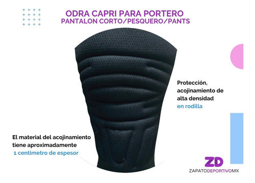 Pants Capri Pantalon Portero Odra Profesional Protecciones