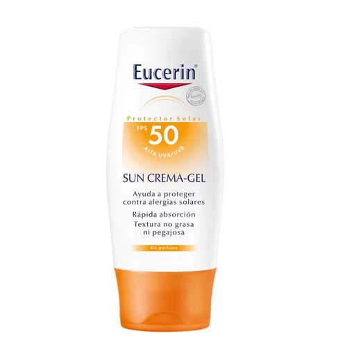 Protector Solar Eucerin Crema-gel Allergy En Crema-gel Fps50 X 150 ml