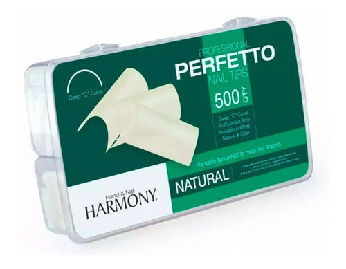 Tips Perfetto Natural Caja Con 500 Piezas By Gelish Harmony