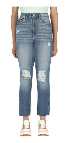 Jeans Mom Fit De Mujer C&a (3031808)
