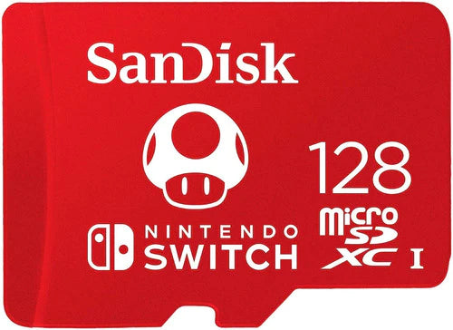 Micro Sd Sandisk 128gb Para Nintendo Switch
