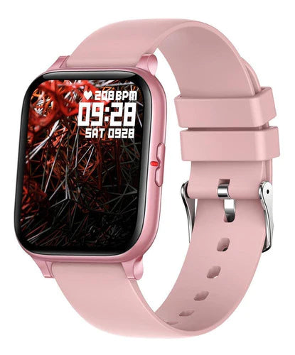 Reloj Smartwatch P8 Monitoreo Frecuencia Cardiaca Rosa