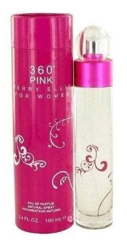 360 Pink Dama Perry Ellis 100 Ml Edp Spray - Original