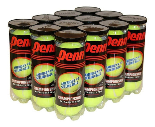 Pelotas De Tenis Penn 1 Caja Con 12 Latas®