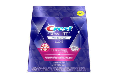 Crest 3dwhite Whitestrips Luxe - Pack - 1 - 14 - Caja