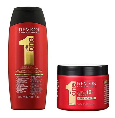 Uniq One Shampoo 300ml Para Cabello + Mascarilla Revlon