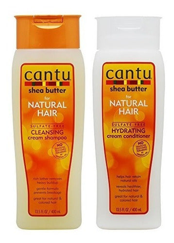 Set Cantu Shampoo + Acondicionador Hydrating Cream