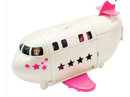 Polly Pocket - Mega Jet - Aventuras Fabulosas - Mattel