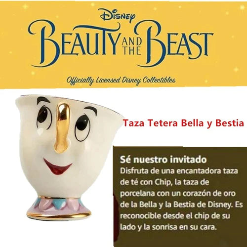 Taza Chip Mug La Bella Y La Bestia Disney Parks Store