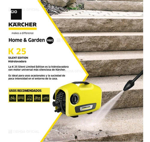 K25 Silent Edición Limitada, Hidrolavadora Original Kärcher®